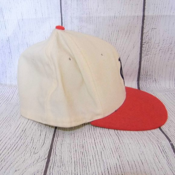 Kansas City Athletics Cooperstown Roman Vintage Baseball Hat Size 7 3/8 - Picture 3 of 8